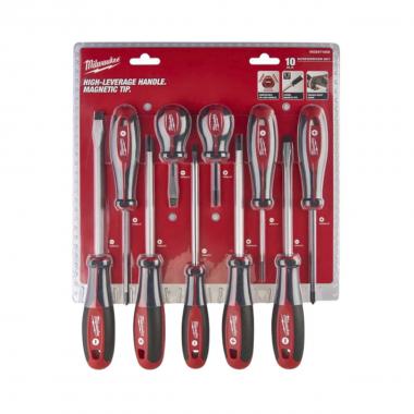 Serie giravite milwaukee set 10 pz