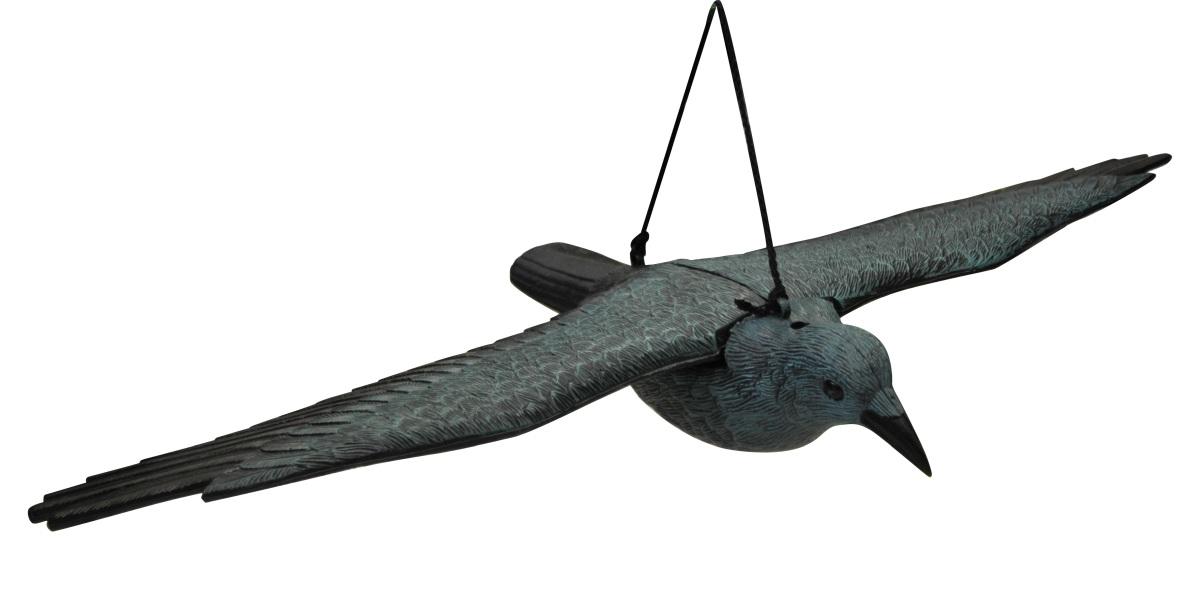 DFL Dissuasore x colombe corvo 40x57 cm. appendibile pvc nero