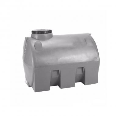 Serbatoio polietilene orizzontale lt.2000 grigio