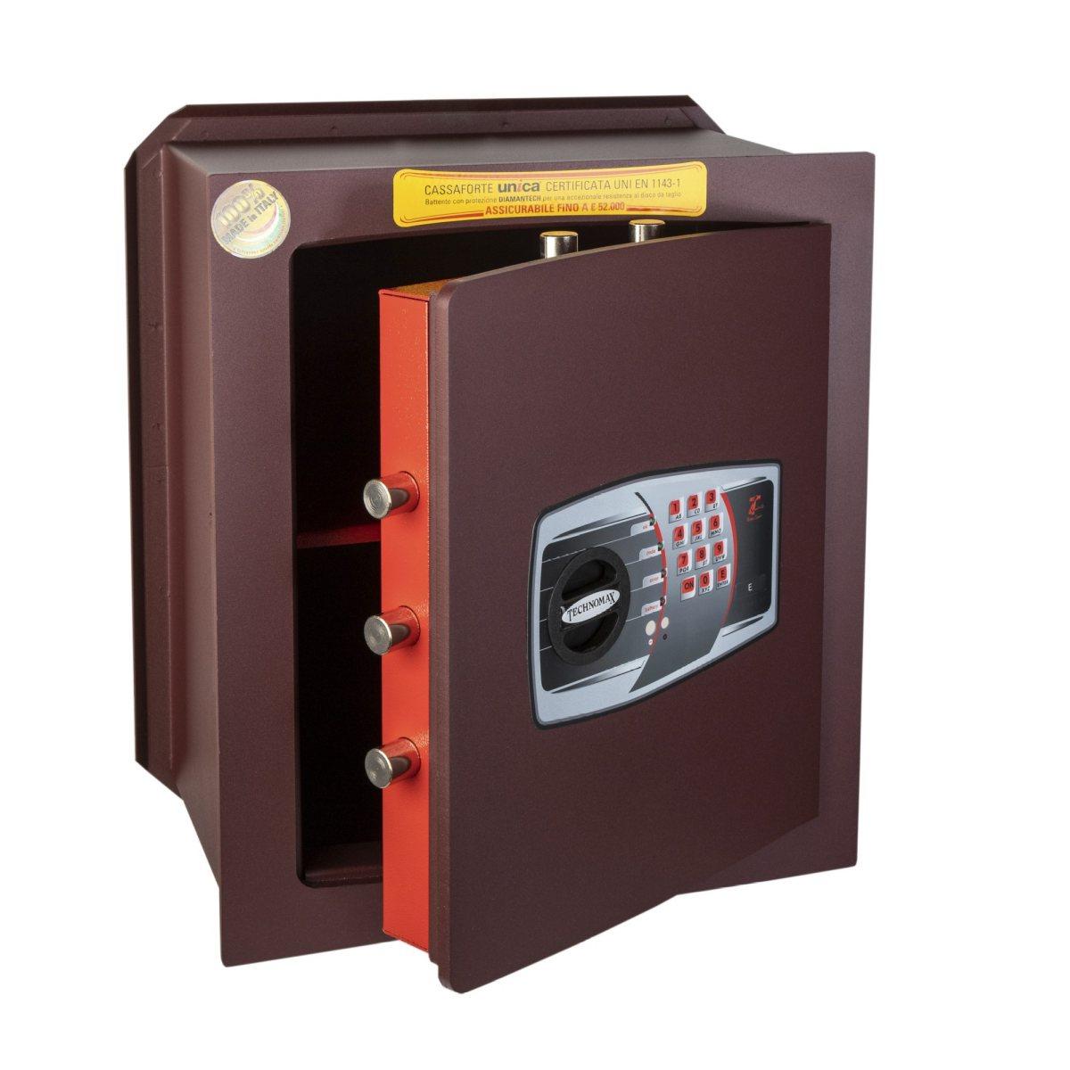 Cassaforte a muro digitale - unica c/pass mm.480x420x360 art.ut/7lp