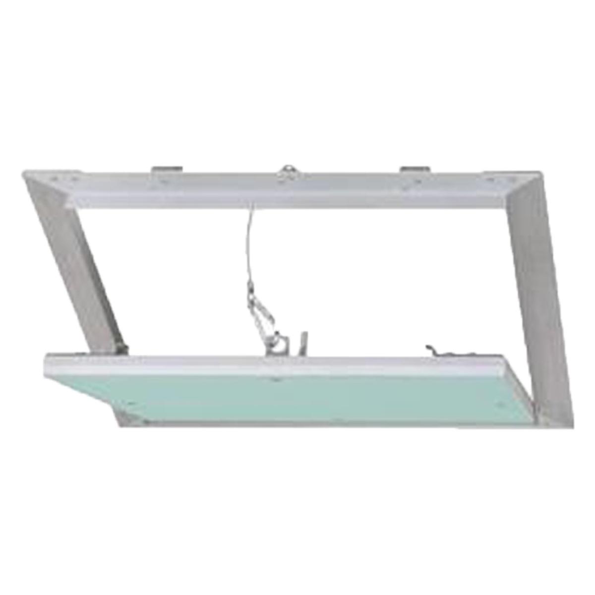 Botola ispezione in cartongesso con telaio bianco cm 40x40