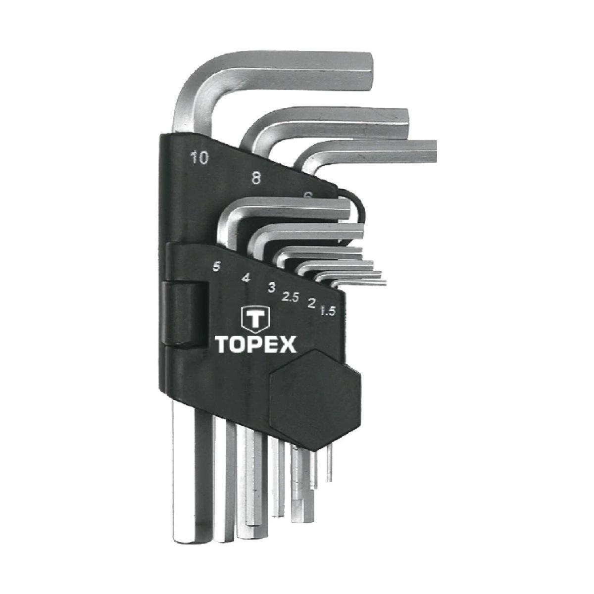 Chiavi esagonali 9pz. in blister (1,5-10) art.35d955