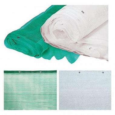Rete protezione per ponteggi mt 1,8x25 verde