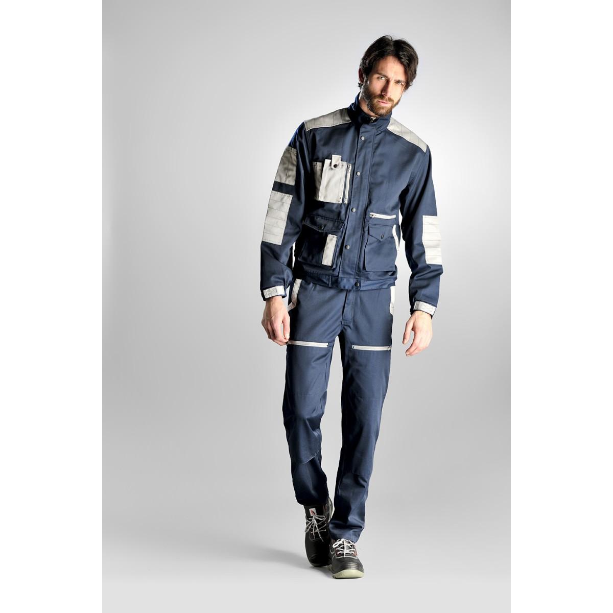 Giubbino aria sj invernale blu grigio new