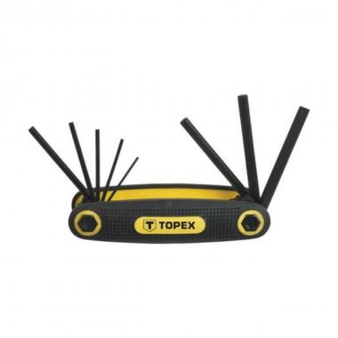 Chiavi esagonali con supporto (1,5-6) 8 pezzi art.35d958