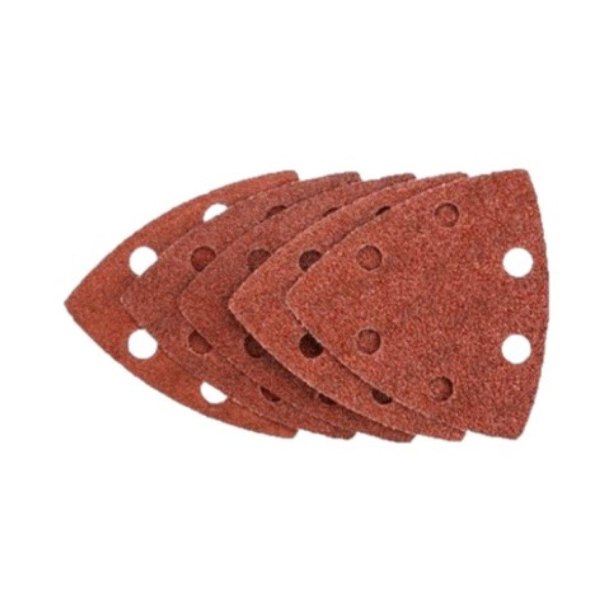 Carta abrasiva per attacco velcro 83x83x83mm (k60x2,k80x2,k100x1)