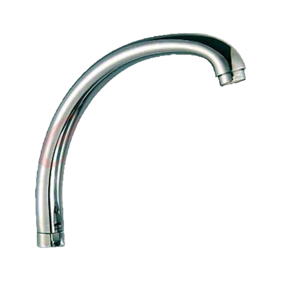 Canna bocca alta per monocomando lavello america cromo