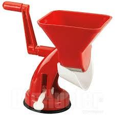 Passapomodoro manuale in polipropilene con ventosa