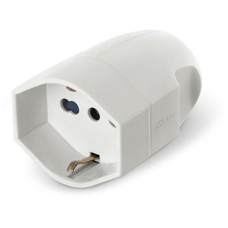 Presa volante schucko bianca fme 2p+t 10/16a '81050'