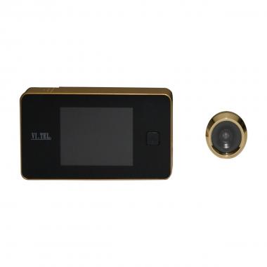 SPIONCINO DIGITALE 'E0372' ORO DIAM 14/22MM- SCHERMO LDC 3,2"