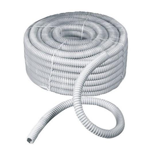 Guaina spiralata scarico condensa bianca 16