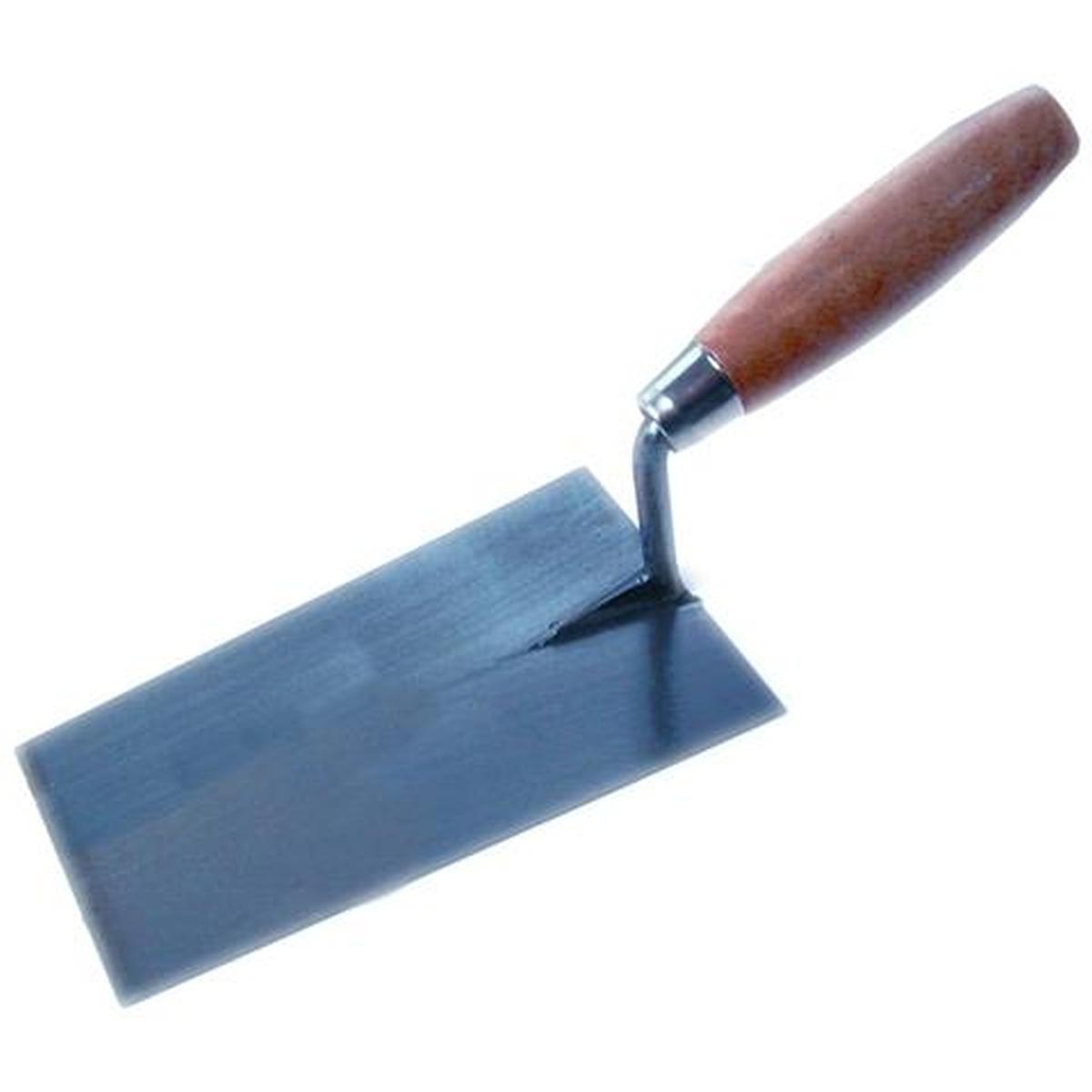 Cazzuola m\\legno punta quadra da 14 co.me