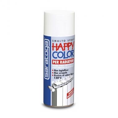 Happy spray color per radiatori bianco brillante 400 ml
