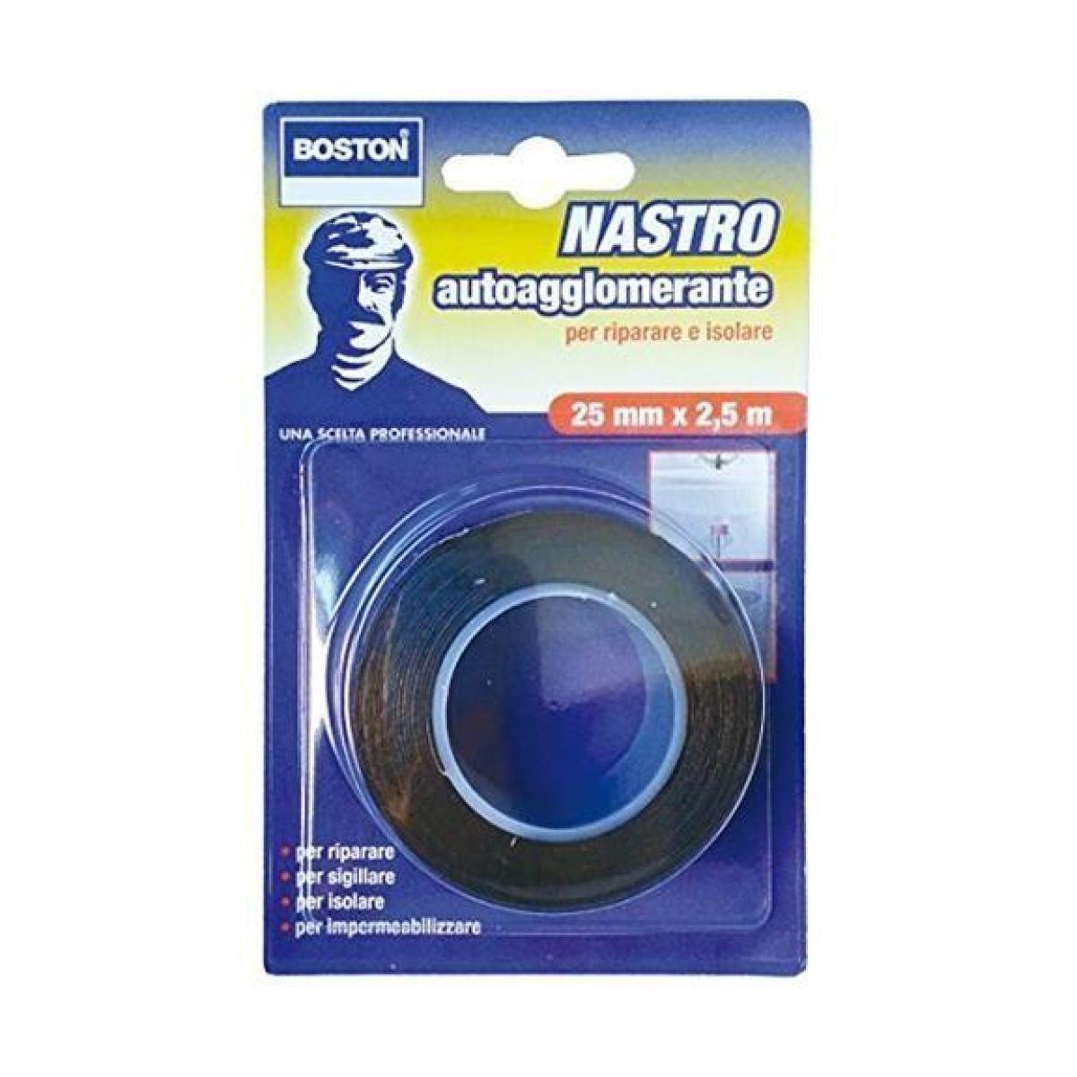 NASTRO AUTOAGGLOMERANTE NERO mm25x5Mt