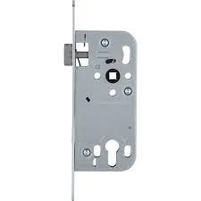 Serratura infilare patent bordo ottonato cilindro sagomato