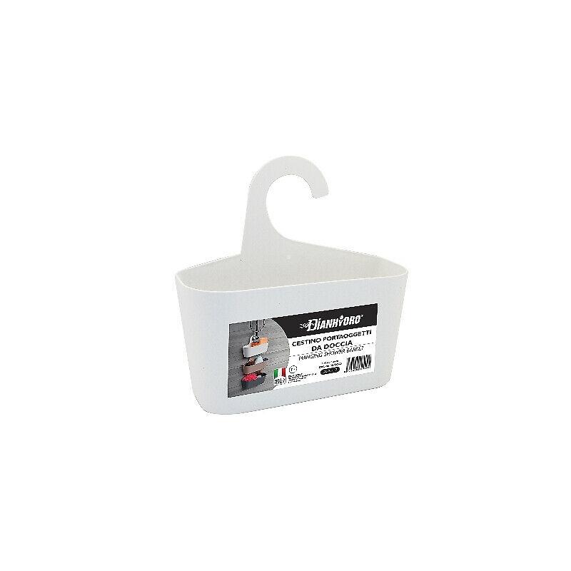 Cestino portaoggetti da doccia 26x9x26,5