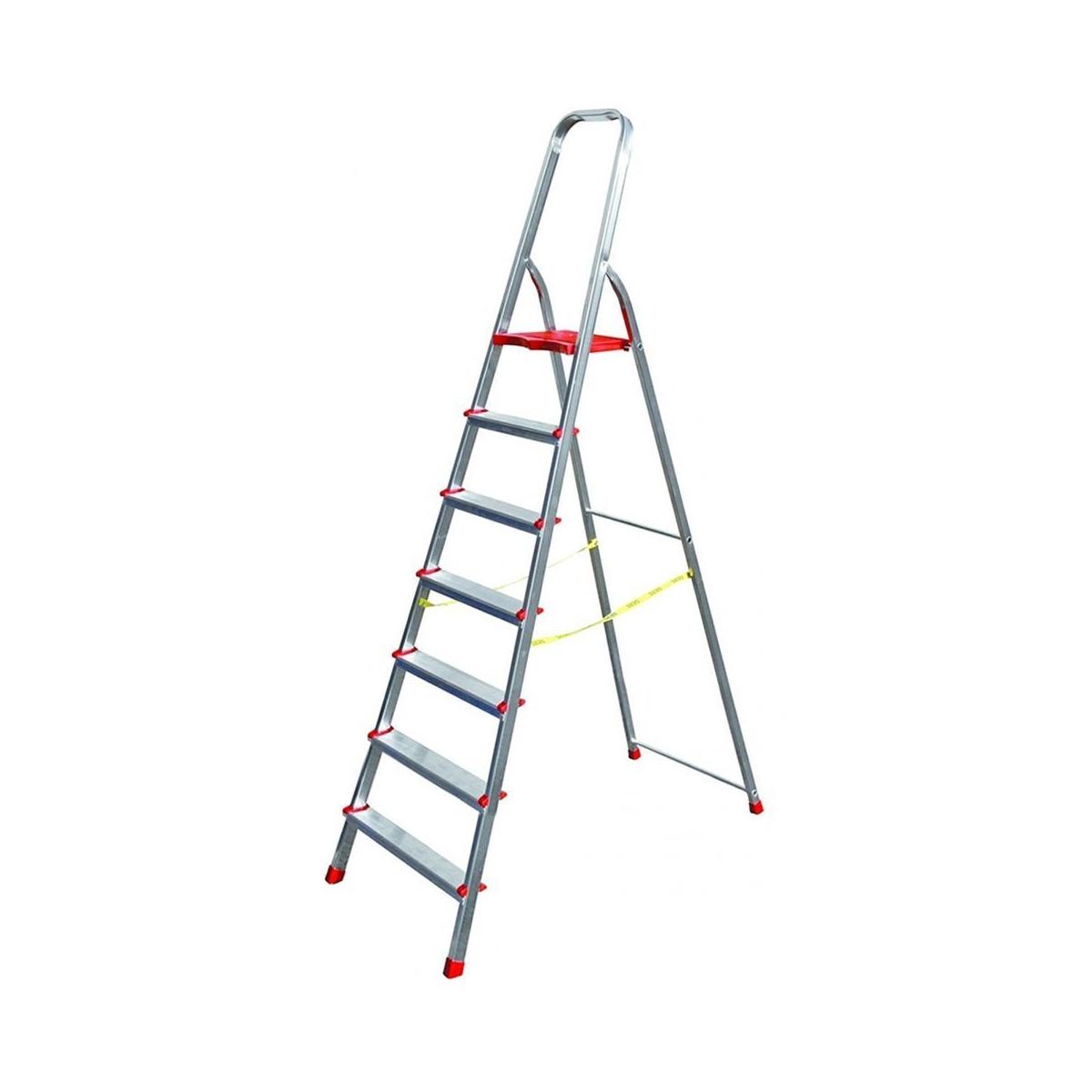 Scala in alluminio mod.genesi 7 gradini sicos