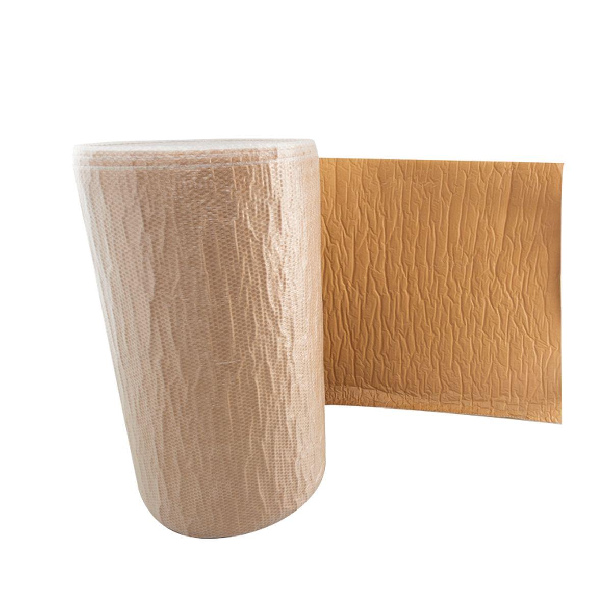 Bullpan duo film di polietilene a bolle d'aria piu' carta 1x8 mt