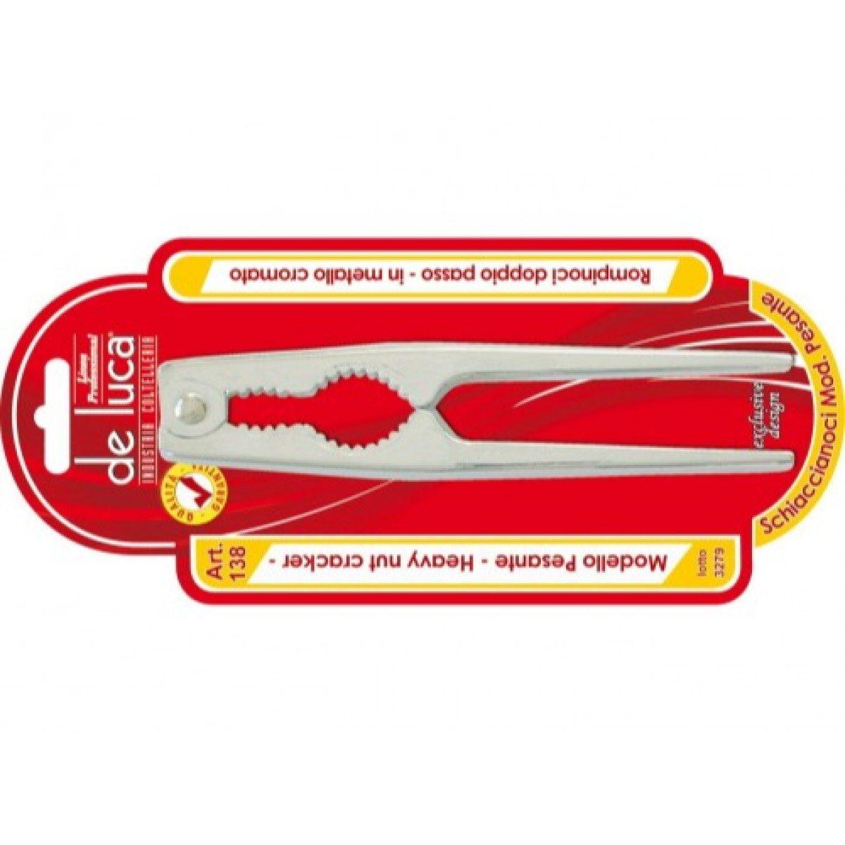 Schiaccianoci cromato 'de lux' in metallo -art.166