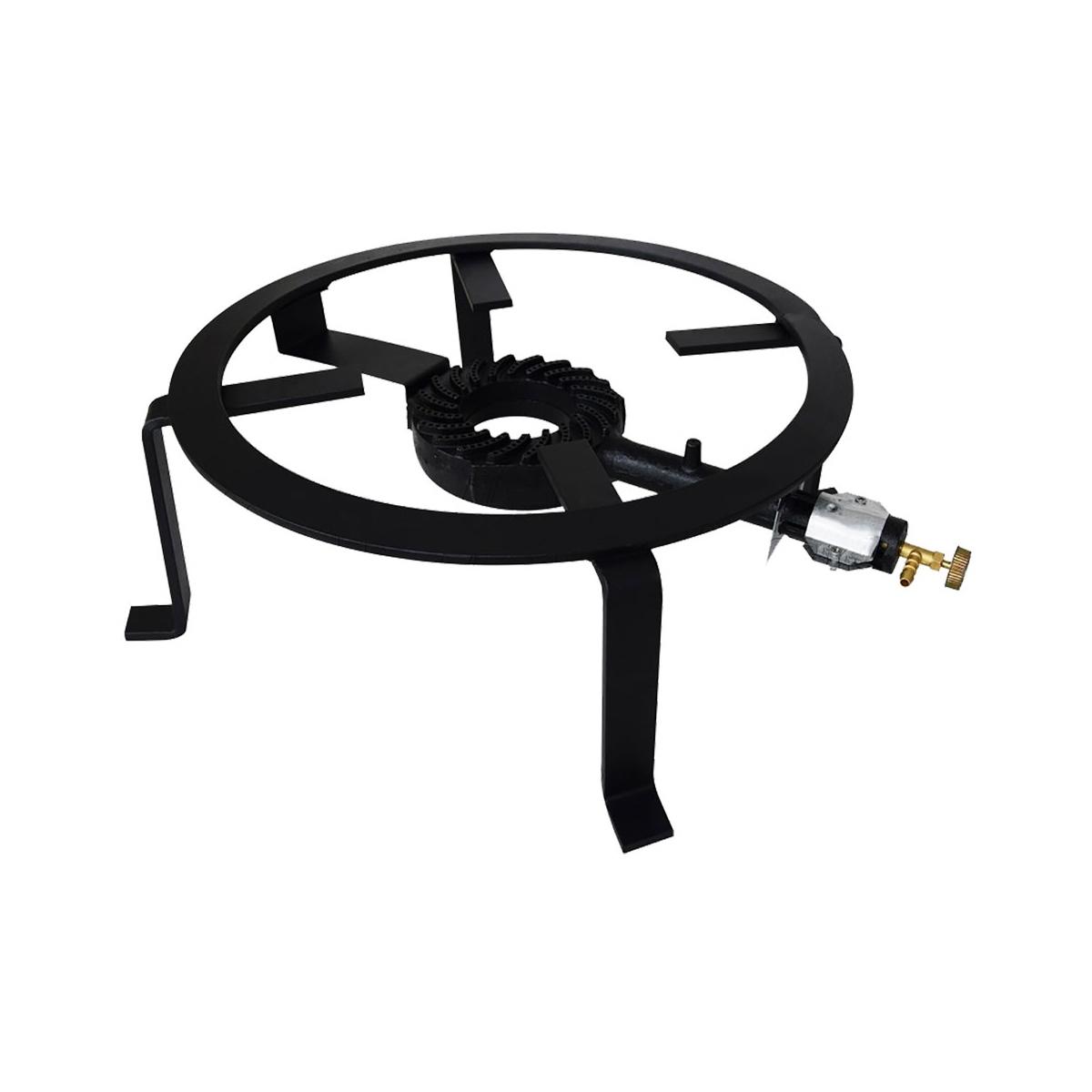 Fornellone a gas tondo d.30 telaio ferro