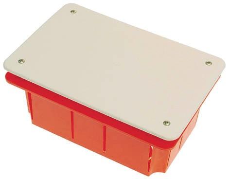 Cassetta derivazione da incasso c\\coperchio mm152x98x70