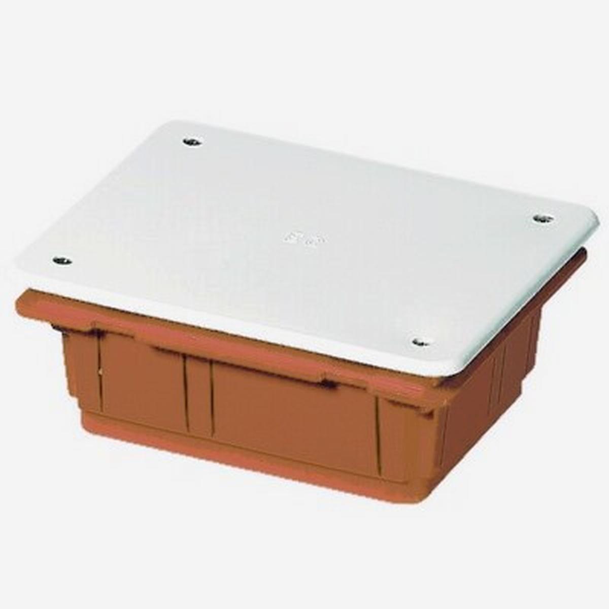 Cassetta derivazione da incasso c\\coperchio  mm196x152x75