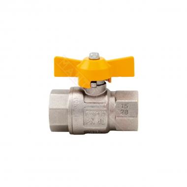 Valvola a sfera gas ff c/farf. lond.1/2