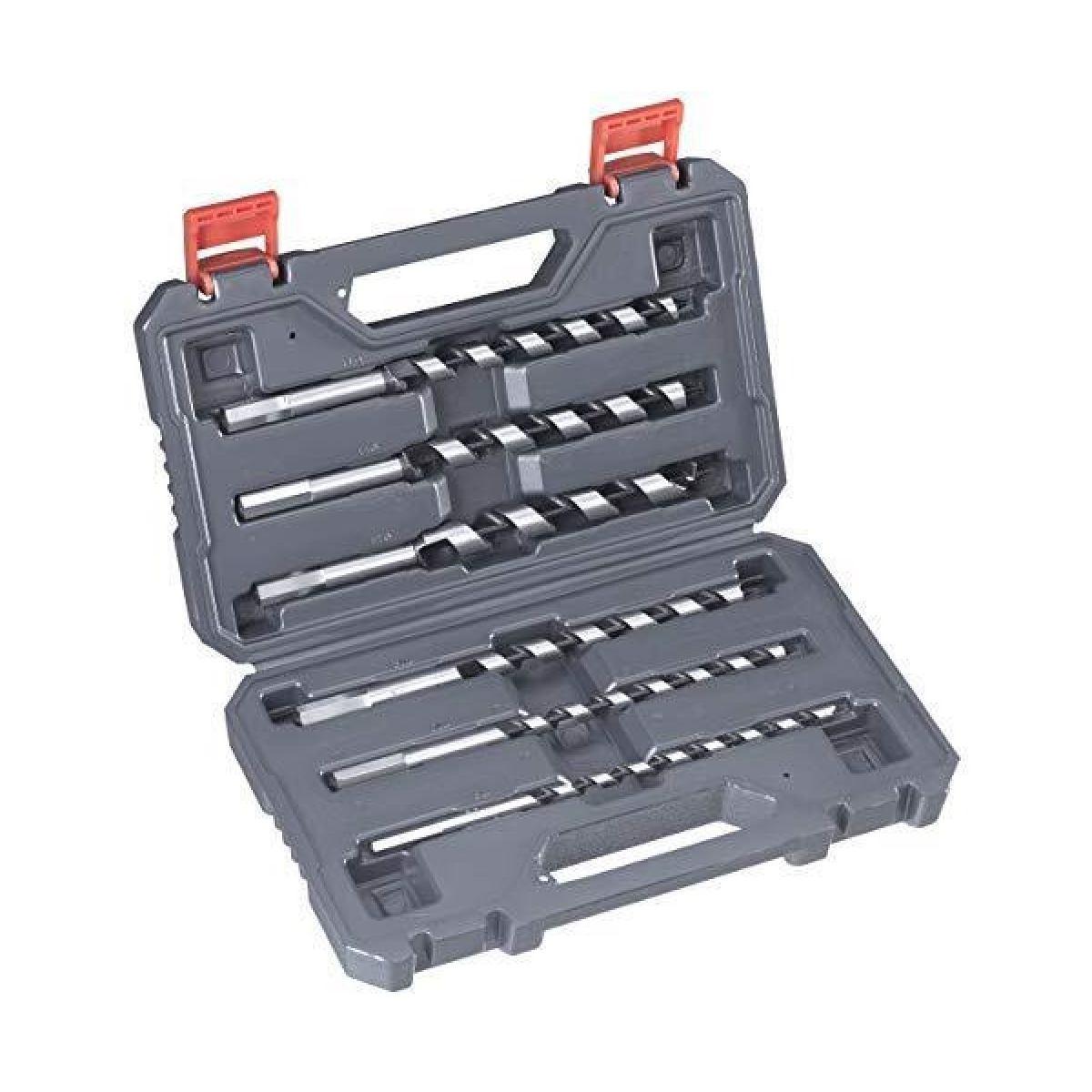 Set di punte per legno da 8 pezzi 8, 10, 12, 14, 16, 18 mm in custodia di plastica