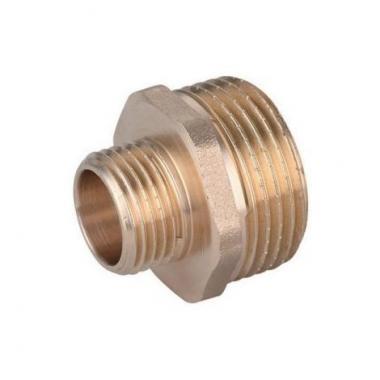 NIPPLES OTTONE GIALLO DRITTO RIDOTTO 1"-3/4"