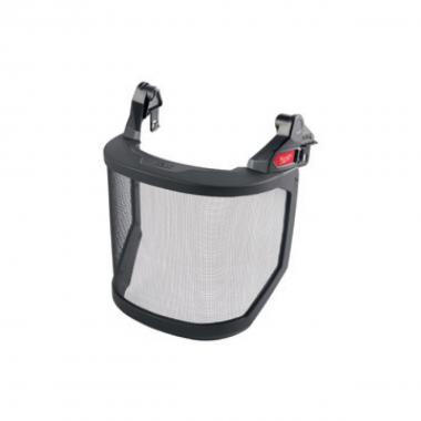 Visore con campo visivo panoramico vetro trasparente