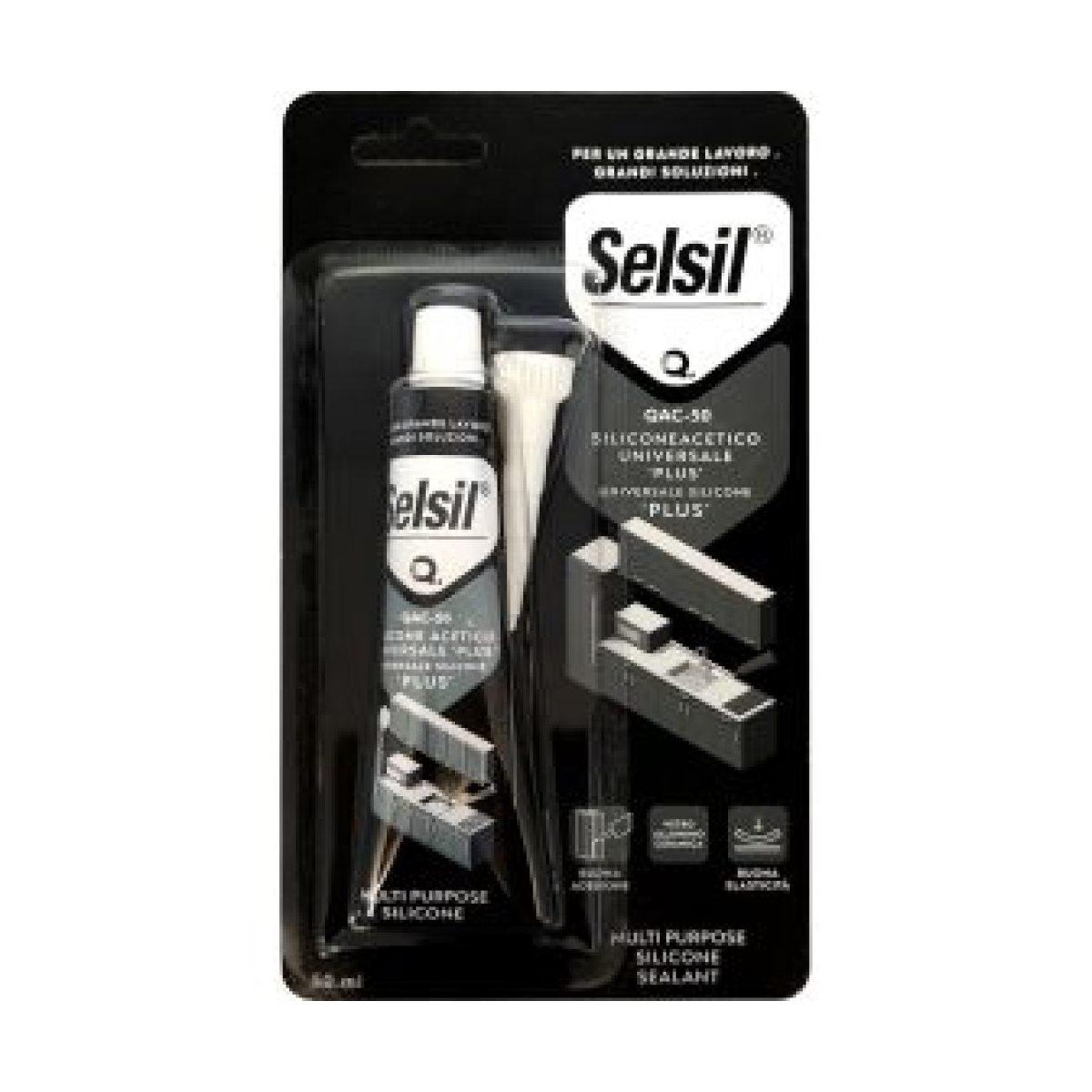 Silicone sigillante trasparente  blister 60ml