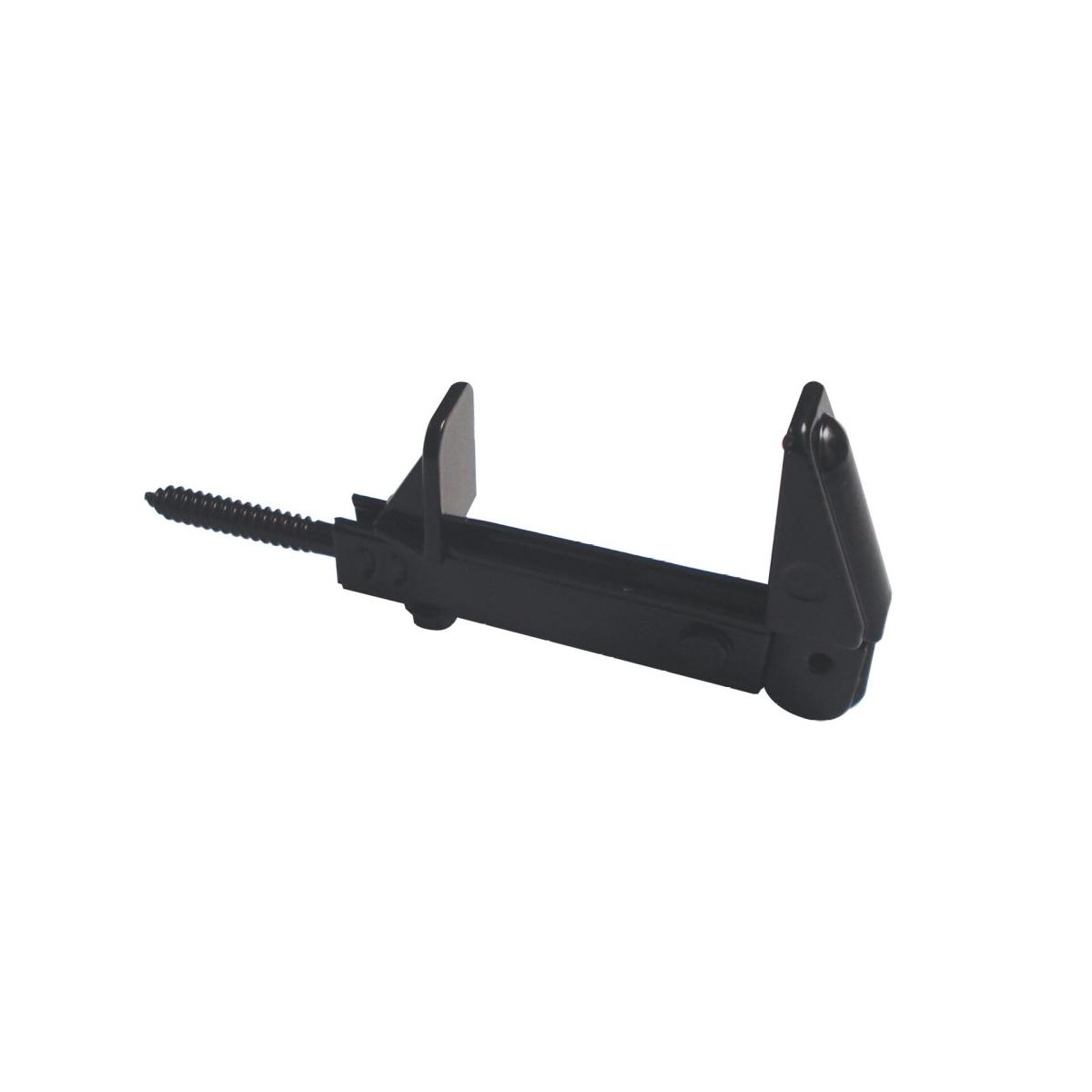 Fermaimposte art.1010 nero c/vite 120mm