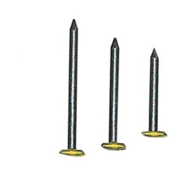 Chiodi acciaio testa ottonata 2x25