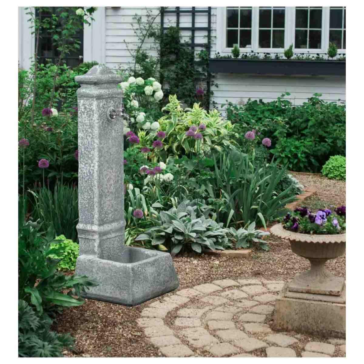 Fontana vedovella isernia grigio