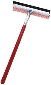 Tergivetro pulivetro spugna c/asta telesc.