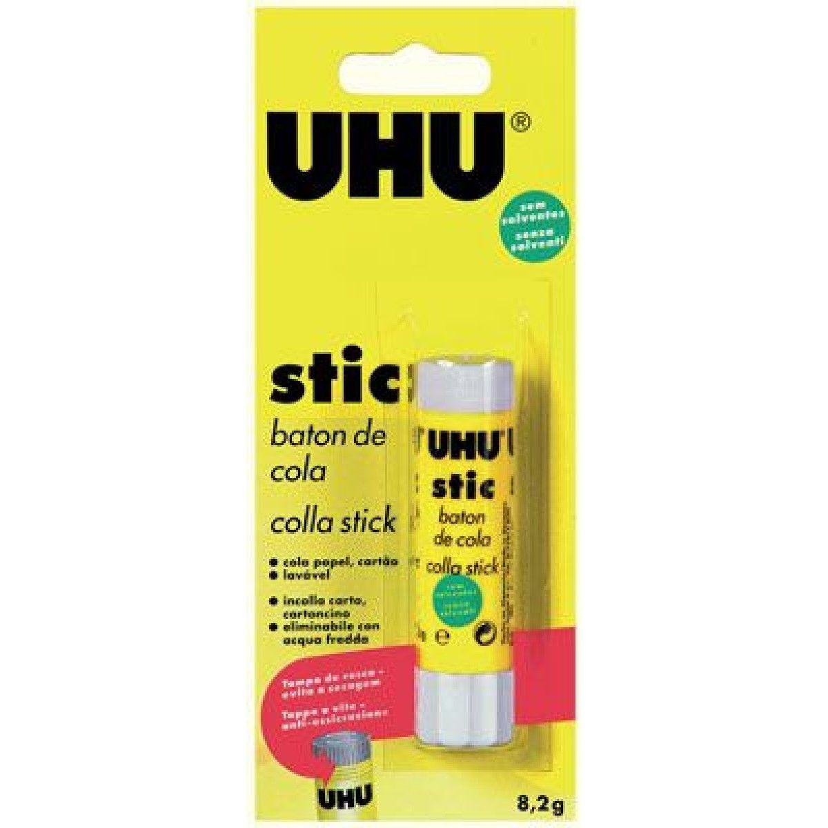 Colla stick uhu blister (41266) gr.8,2g
