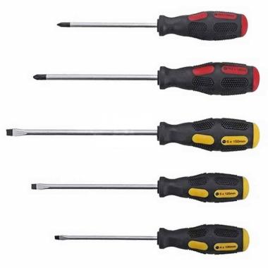 Set 5 cacciaviti 3 taglio +2 croce '39d503'