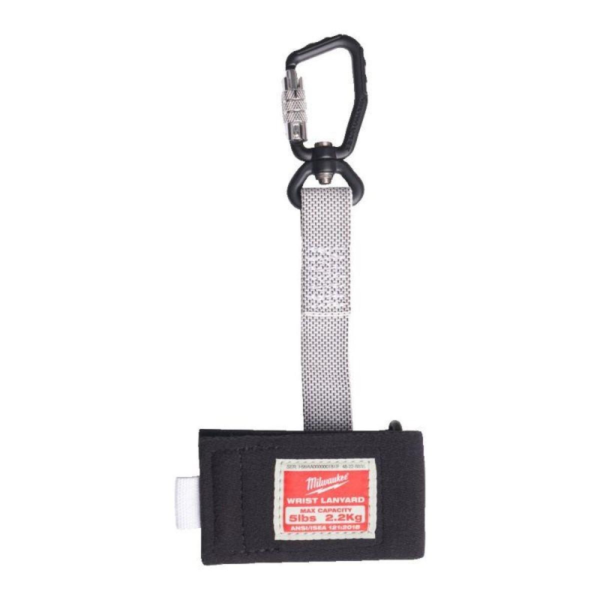 Laccio antic. un moschettone quick-connect wrist lanyard 2,2kg
