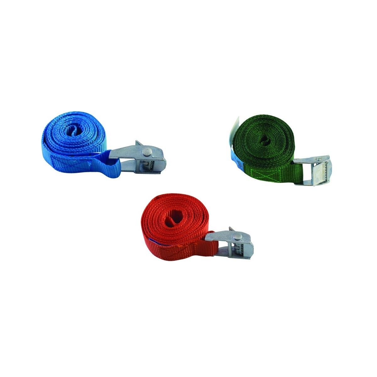 CINGHIA DI ANCORAGGIO C/MORSETTO mm25x4 mt