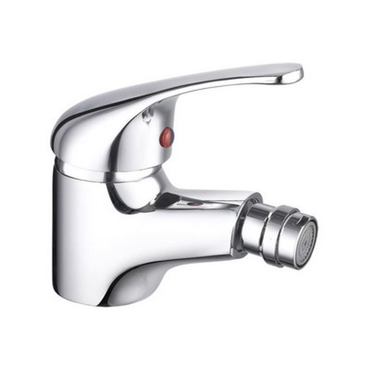 Monocomando bidet urano c/scarico finitura cromata