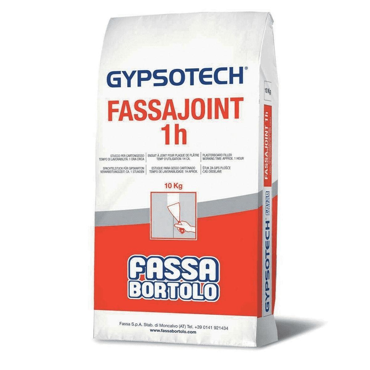 Stucco cartongesso 'super' kg.10 fassa bortolo