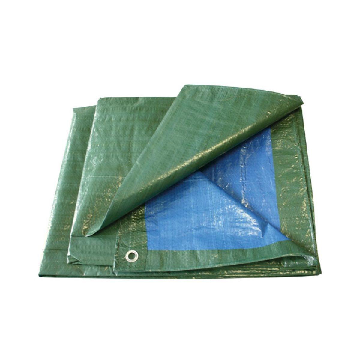 Telone pvc occhiellato mt. 4x6 in polietilene - 150gr.