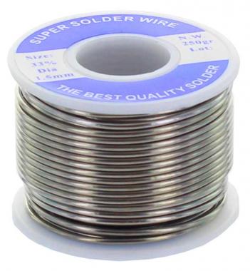 STAGNO PER SALDATURA A ROCCHETTO gr. 250