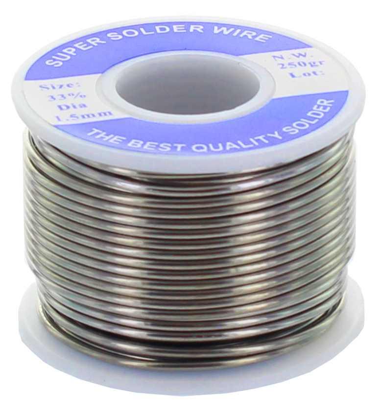 Stagno per saldatura a rocchetto gr. 500