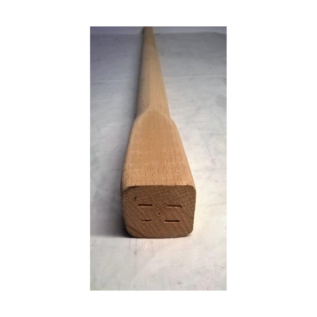 Manico in legno x zappa sicilia occhio quadro45x45 h 130