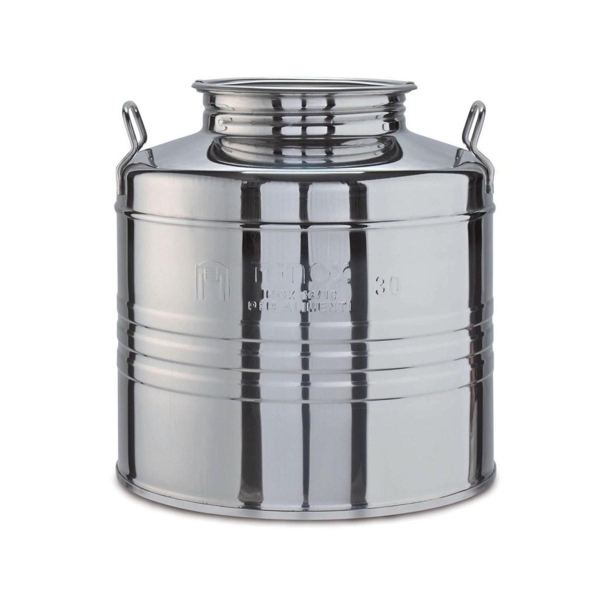 FUSTINO INOX PER OLIO Lt. 10