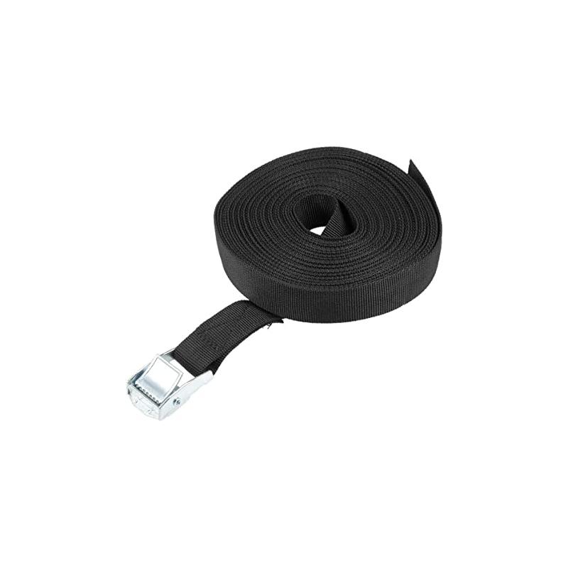 Cinghia di ancoraggio c/fibbia mm25x5mt.