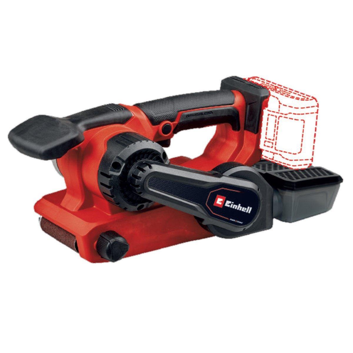 LEVIGATRICE A NASTRO A BATTERIA TP-BS 18/457 LI BL - SOLO<br />