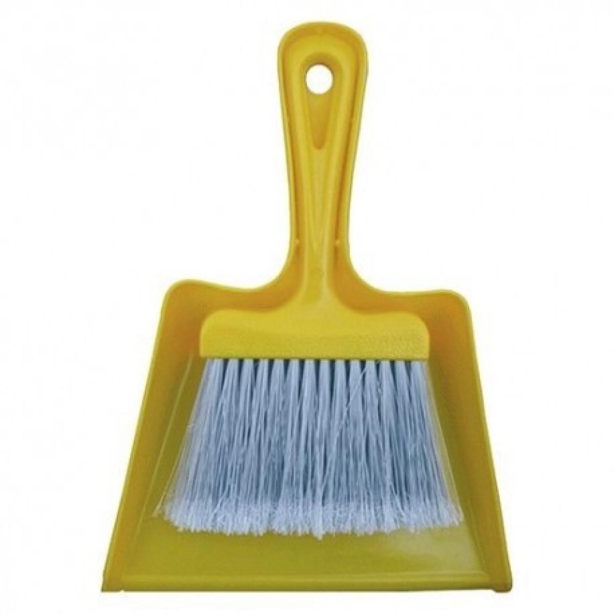 Paletta alzapolvere c/scopino in pvc -'eco'