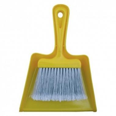 Paletta alzapolvere c/scopino in pvc -'eco'